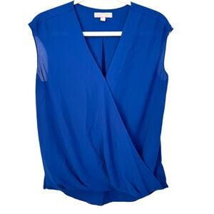 Chelsea 28 Wrap Front Sleeveless Blouse Top